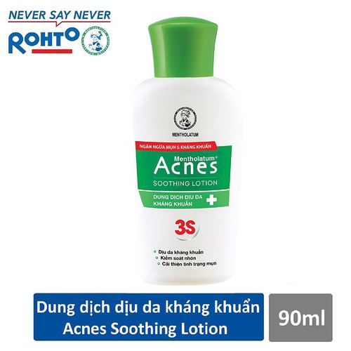 Dung dịch dịu da kháng khuẩn Acnes Soothing Lotion 90ml