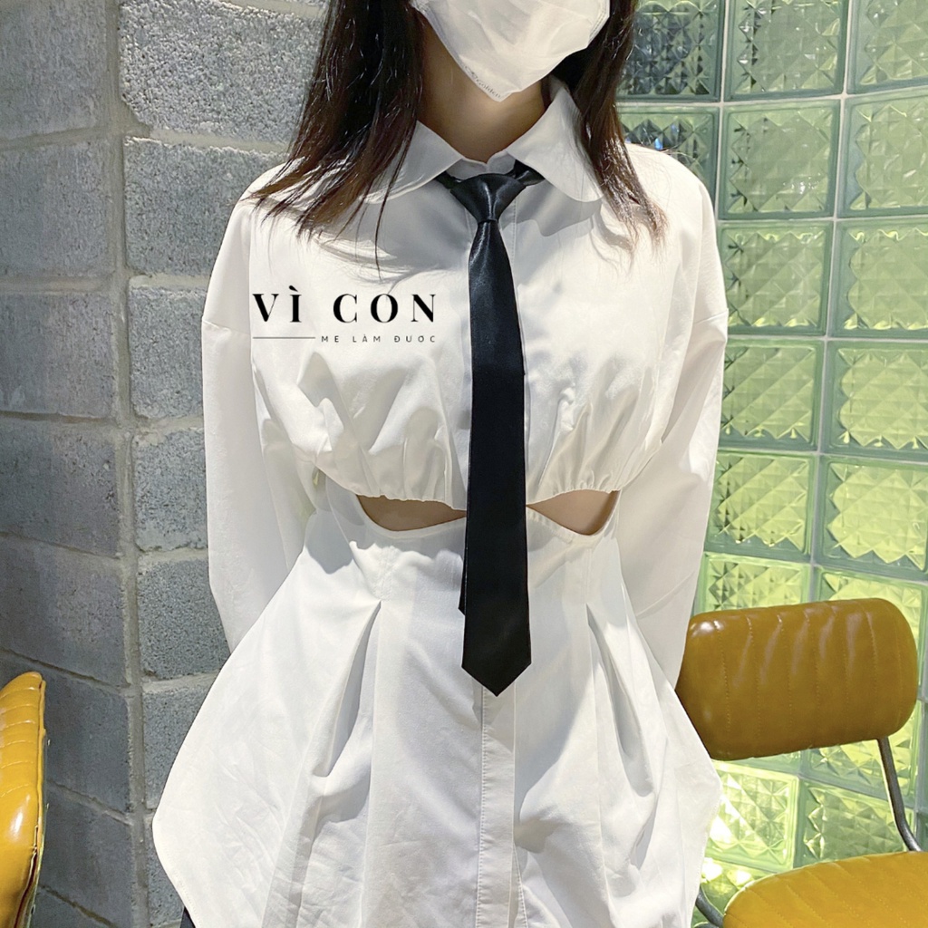 Cà vạt nam nữ VÌCON cà vạt học sinh- sinh viên, cà vạt bản nhỏ hàn quốc