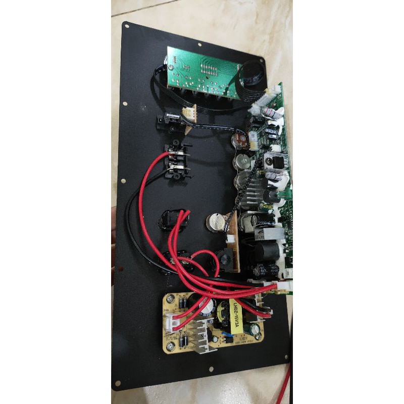 Mạch loa kéo 300W dùng 2 míc