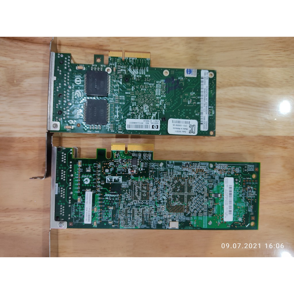 Card Lan 1/2/4 cổng 1Gbps, bo lùn bo cao, chân PCI/ PCI-E X1