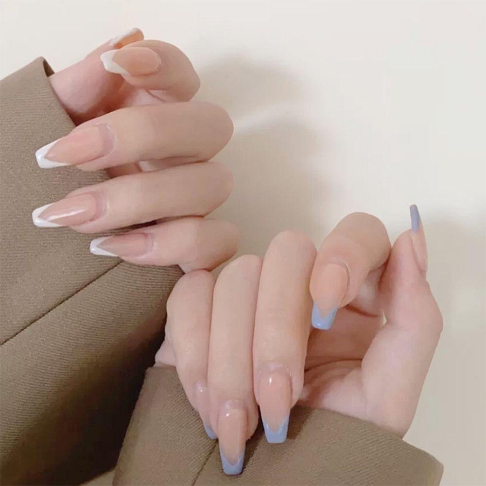 XIANTIN Bộ 24 Móng Tay Giả Che Phủ Toàn Diện Tháo Rời Được