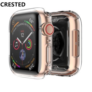 Cover for Apple watch 4 case 44mm 40mm iwatch case 42mm 38mm Full TPU Clear Scre