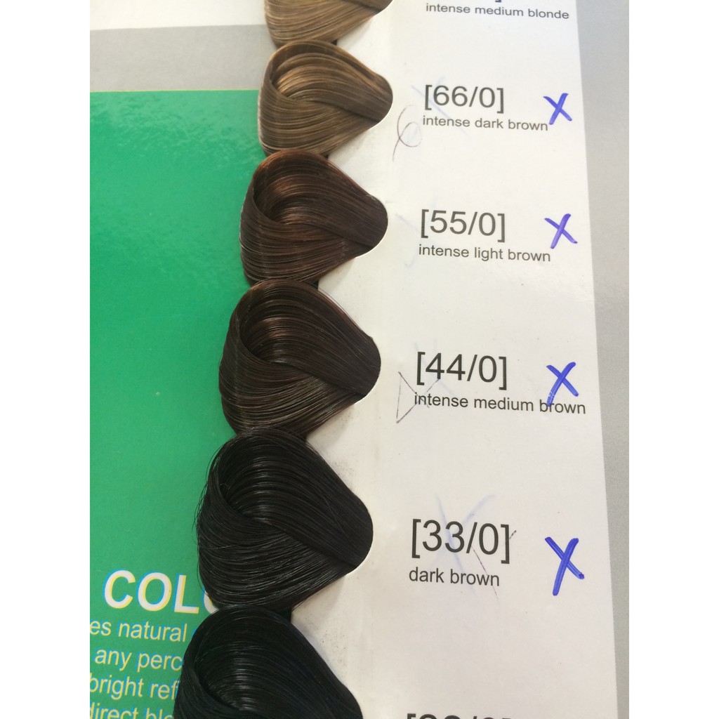 Thuốc nhuộm Topty Thái Lan ( Có ảnh thật bảng màu) | BigBuy360 - bigbuy360.vn