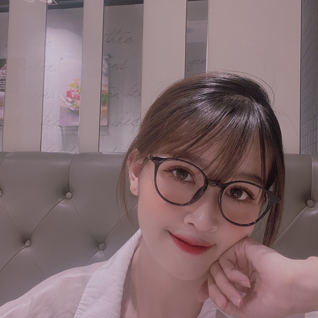 Gọng kính mắt tròn nhựa dẻo Hàn thời trang nữ, Gọng kính cận tròn dẻo 203 | BigBuy360 - bigbuy360.vn