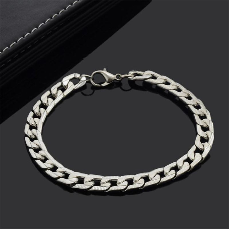 Vòng tay dạng dây xích 9mm dành cho nam