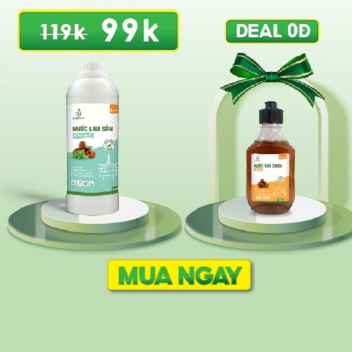 Nước lau sàn hữu cơ chiết xuất Bồ Hòn và tinh dầu Bạc Hà 1000ml JULYHOUSE đánh bay vết bẩn và khử mùi