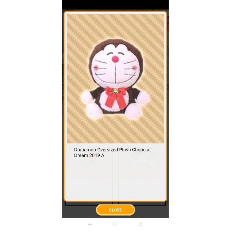 gấu bông Doraemon Chocolate Toreba Nhật Bản