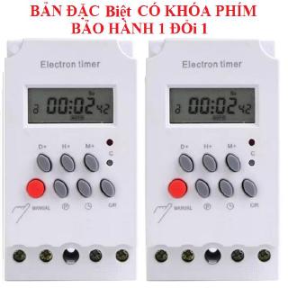 Bộ 2 công tắc hẹn giờ 17 chương trình KG316T-II ổ cắm hẹn giờ timer hẹn gi
