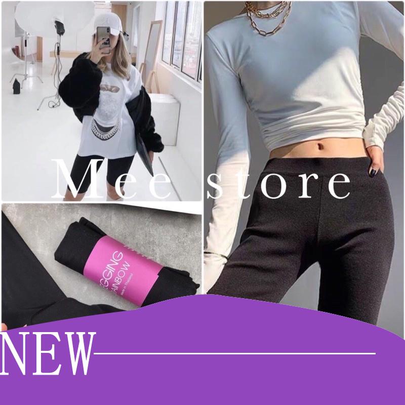 Quần Legging Lửng🌸Freeship🌸 Quần Legging Đùi RAINBOW Thái Nâng Mông Tôn Dáng Siêu Hot