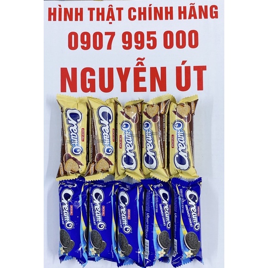 bánh quy creamo 10 cây 54g 2 vị