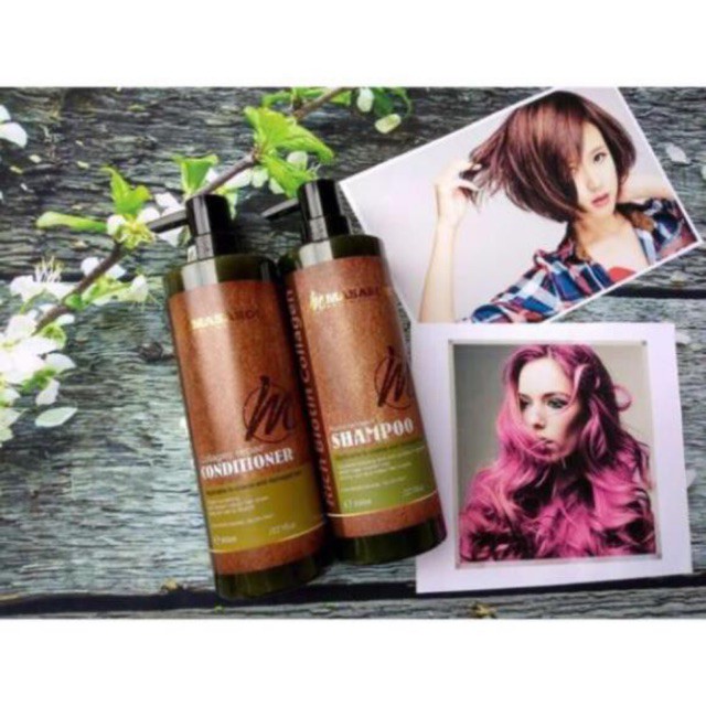 SIÊU RẺ CẶP DẦU GỘI DẦU XẢ TƠ TẰM - SIÊU PHỤC HỒI MARSARONI 800ML | BigBuy360 - bigbuy360.vn