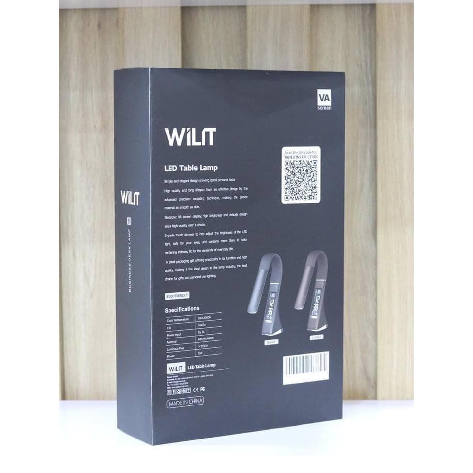 Đèn bàn bóng Led Wilit