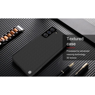 Samsung S22 Plus_Ốp lưng Nillkin vải Textured chống sốc chống Vân tay cao cấp