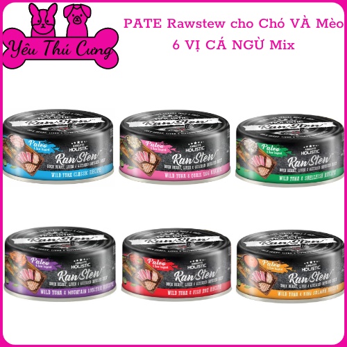 Pate Holistic RawStew Cho Chó Mèo -YEUTHUCUNGDAKNONG