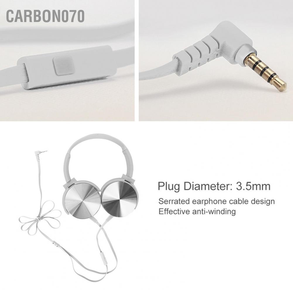 Carbon070 For Sony MDR XB450AP Extra Bass Headphones with Lightweight Adjustable Headband