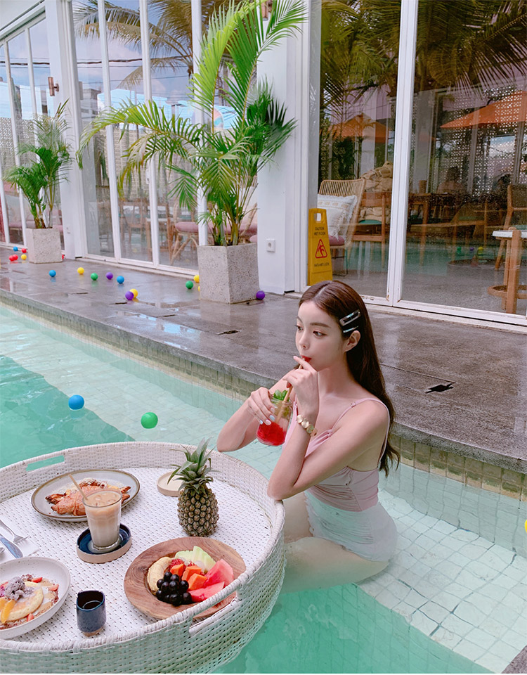 Đồ Bơi Một Mảnh Phong Cách Hàn Quốc Quyến Rũ Cho Nữ | BigBuy360 - bigbuy360.vn