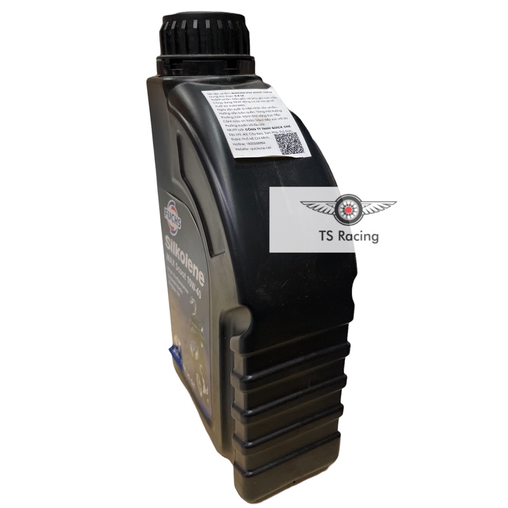 Nhớt fuchs silkolene max scoot 10w40 0.8l - xe tay ga