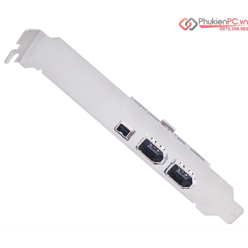 Card PCIe ra 3 cổng 1394A 6pin, 1 cổng 1394 4pin dùng cho PC, máy tính đồng bộ