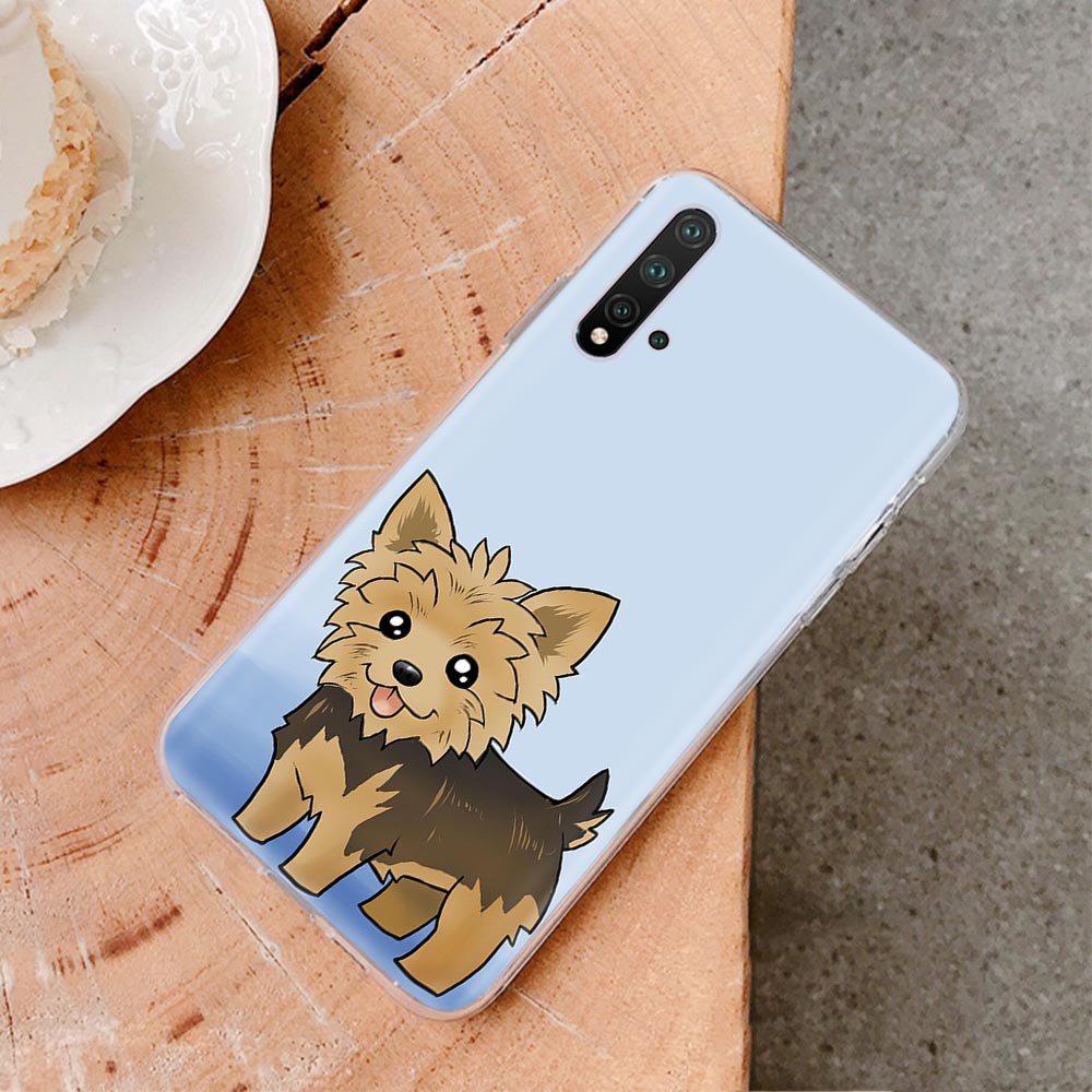 Ốp Điện Thoại Dẻo Trong Suốt Họa Tiết Chú Chó Terrier Dễ Thương Cho Motorola Moto E6 E5 E4 Play E7 Plus E6S 2020 Vm30