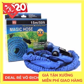 [ Ảnh Thật ] Vòi Nước Siêu Giãn Nở 15 Mét Magic Hose Có Đầu Xịt Nước
