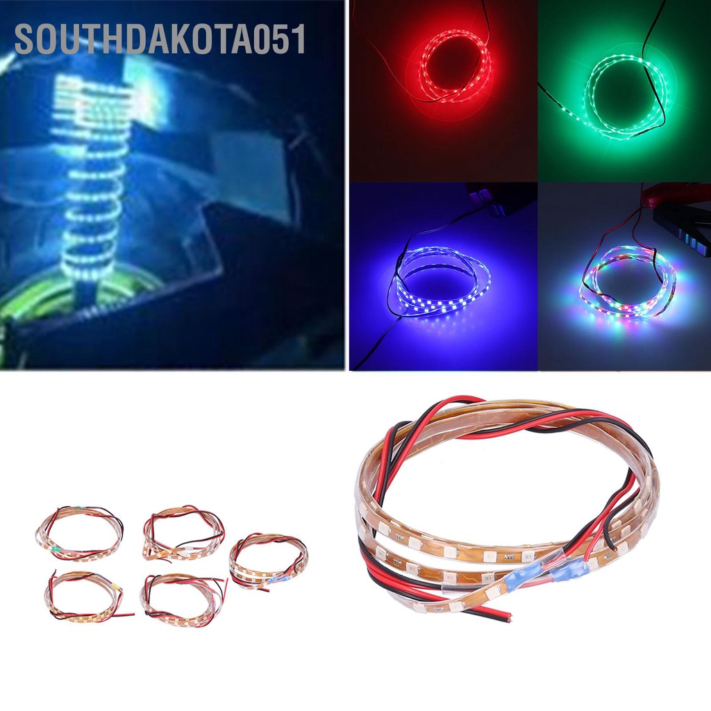 Southdakota051 90cm LED Strip 90 Lamp Chips Decorative Ambient Lighting 12V Universal for Car Motorcycle