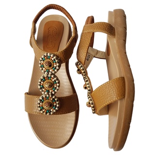 Giày sandal nữ da bò thật BIGGBEN HKD435