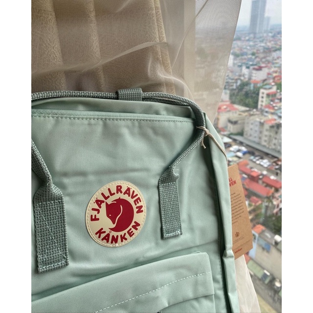 Balo kanken xanh/ tím pastel