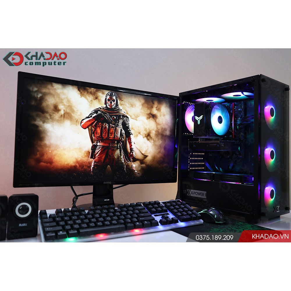 Máy tính chơi game Core I5 + Màn 22" FullHD LOL, CS:GO, Fifa Online 4, Valorant | BH 36 tháng tặng phím chuột, pad, loa | BigBuy360 - bigbuy360.vn