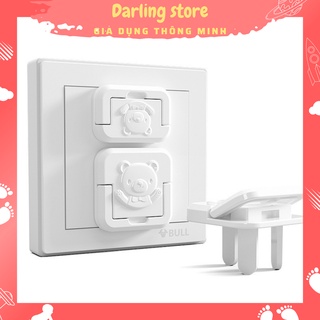 Bịt ổ điện an toàn cho bé vật liệu cao cấp chống cháy nổ, nút che ổ cắm điện an toàn - Darling Store