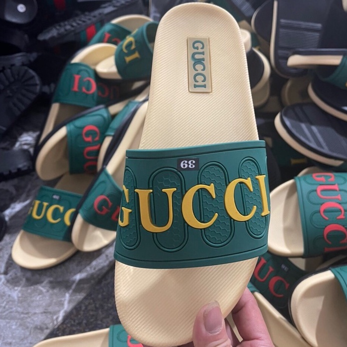 Dép GuCci Đế Cao Su Thời Trang Nam