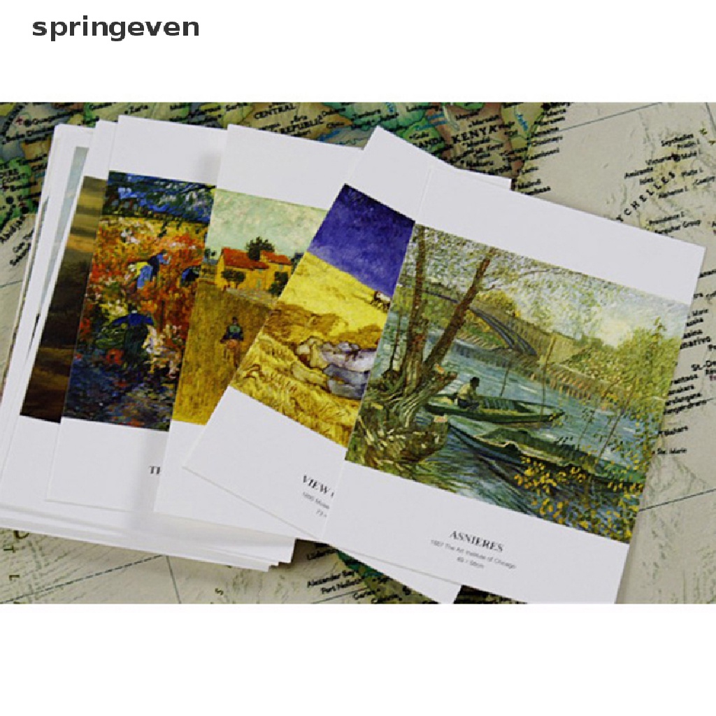 Set 30 Tấm Bưu Thiếp Van Gogh Cổ Điển