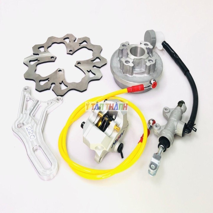 bộ đĩa sau wave heo nissin K2 đĩa 220mm V1 MS1261