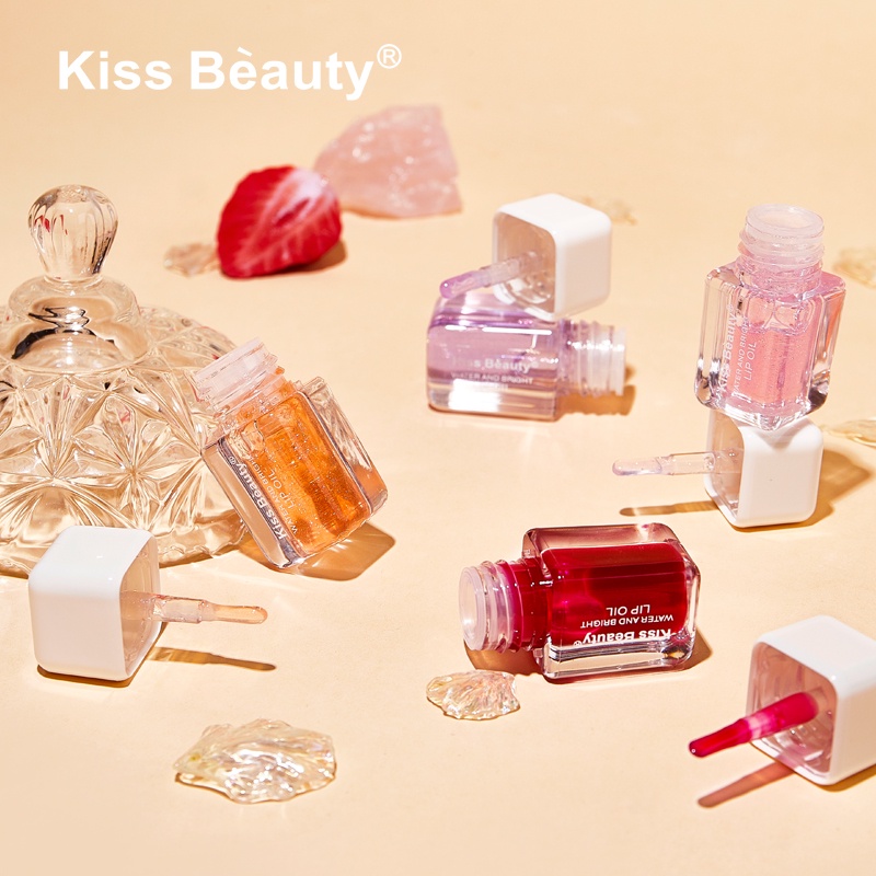 ♕(Hàng Có Sẵn) Son Bóng Dưỡng Ẩm Kiss Beauty Mã Số 70208