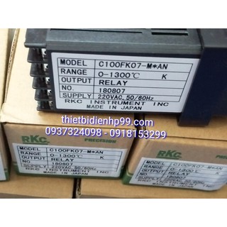 Đồng hồ nhiệt RKC REX-C100FK07 220vol