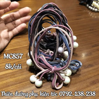 CỘT TÓC THẮT NƠ NHIỀU MÀU CAO CẤP
