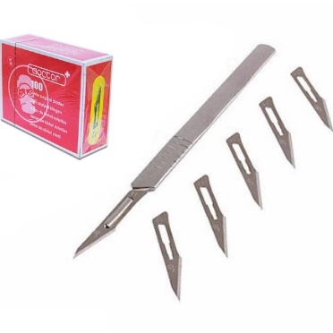 Dao nặn mụn doctor hộp 100c dùng cho spa và phẫu thuật số 11