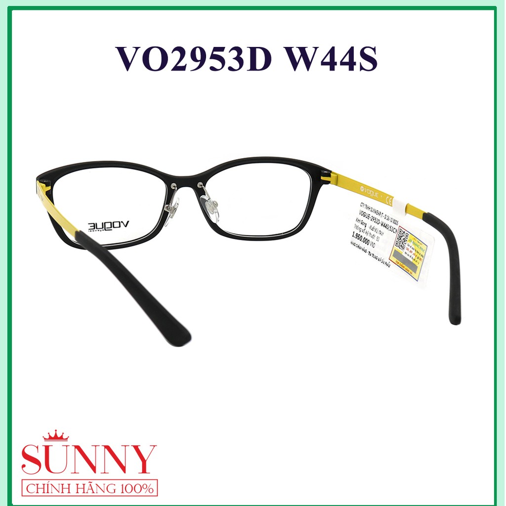 VO2953D W44S - gọng kính Vogue chính hãng Italia, bảo hành toàn quốc