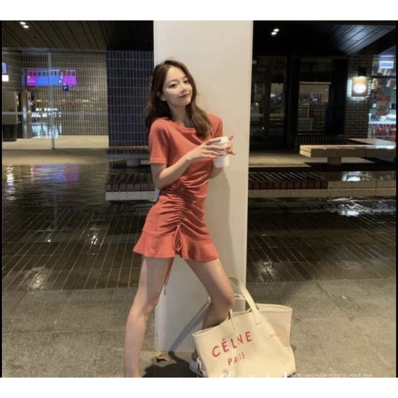 Sỉ Váy Cotton Đuôi Cá Rút Eo Sang Chảnh | BigBuy360 - bigbuy360.vn