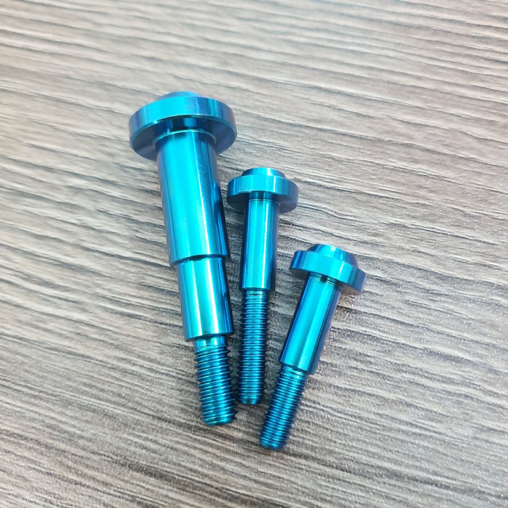 Bộ 3 con ốc tay thắng GR5 TITAN dành cho xe VARIO màu LỤC BẢO