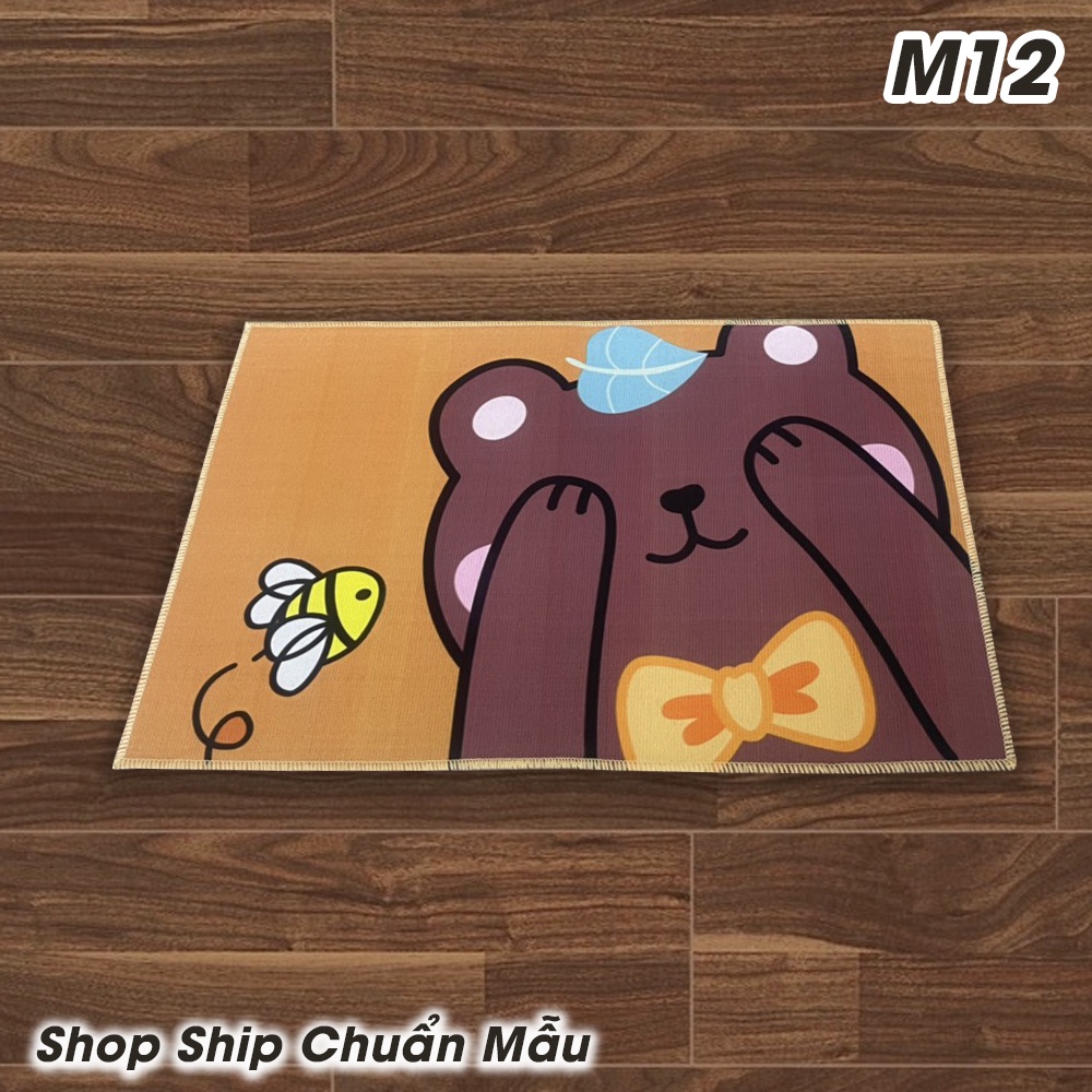 THẢM LAU CHÂN , THẢM CHÙI CHÂN 3D NHÀ TẮM , NHÀ BẾP 40x60CM