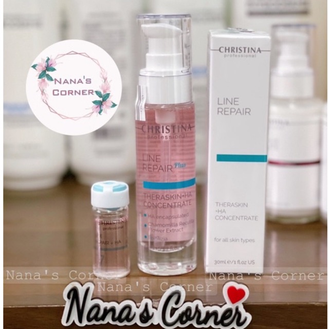 Tinh Chất Cấp Nước Christina Line Repair Theraskin +Ha Concentrate