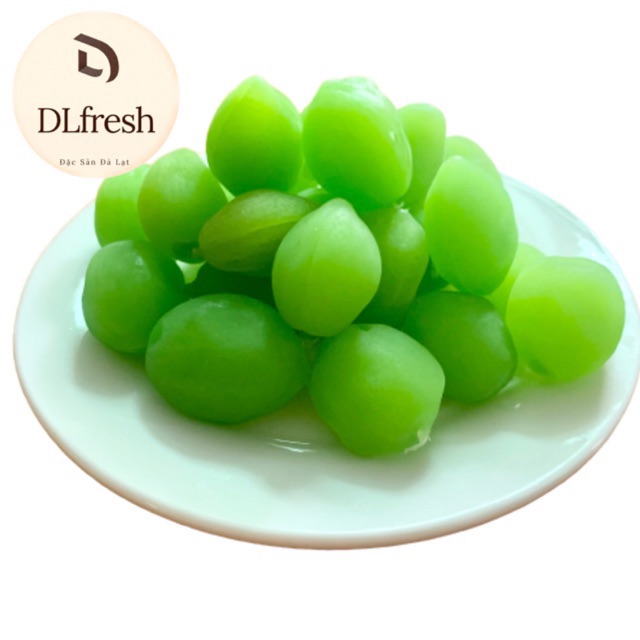 Đào sấy giòn DLFresh đào sấy giòn vị chua ngọt tự nhiên 250g