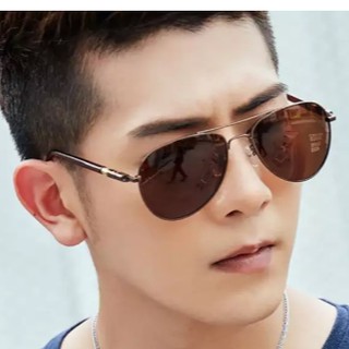 Kính mát Kính râm nam gọng phi công thời trang thể thao Chống tia UV 400 sang trọng kiểu Nhật Bản K209