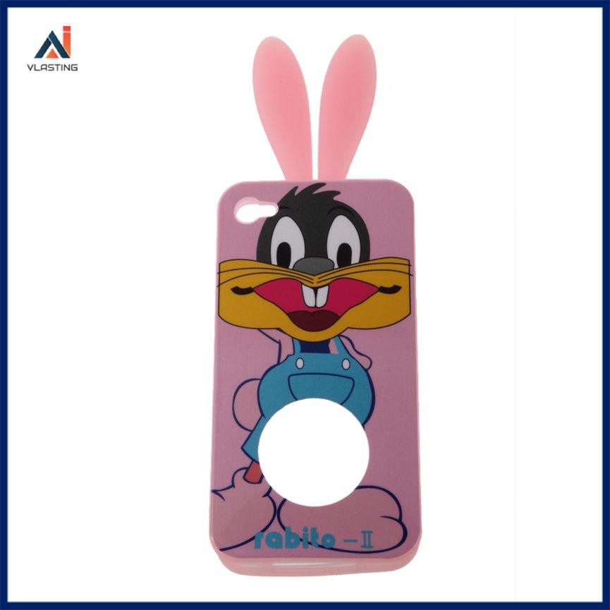 Ốp Lưng Tai Thỏ Cho Iphone 4 100%