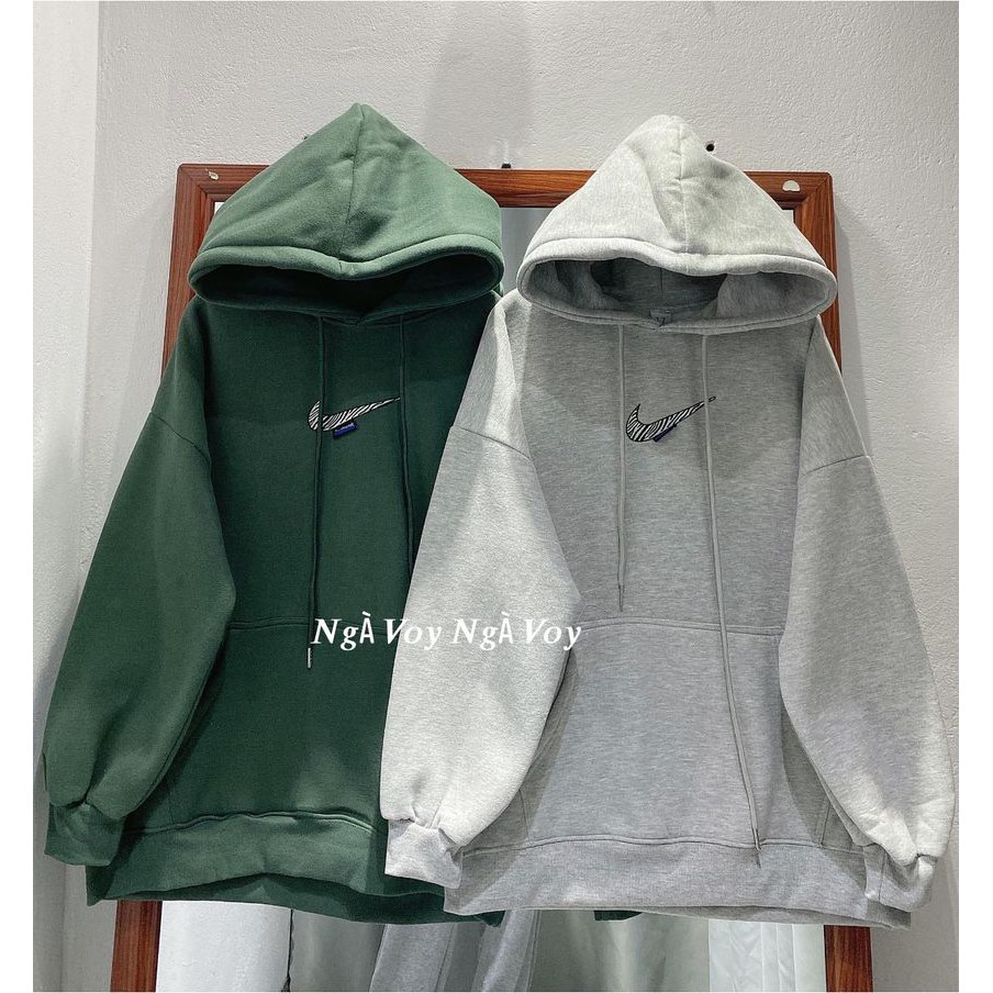 ÁO HOODIE LOGO NK GẠCH CHÉO