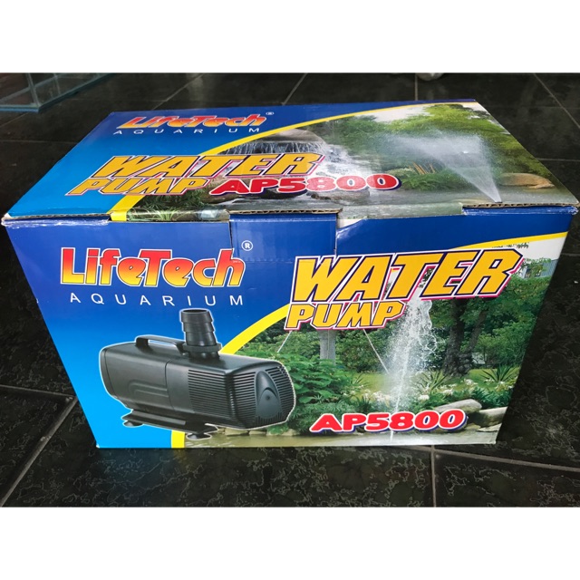 Máy bơm nước lifetech AP5800 bơm thác nước, hồ cá koi.