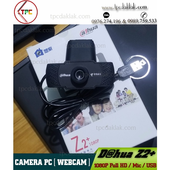 Webcam Dahua Z2+ Full HD 1080p ( Video & Mic ) | Camera Máy Tính Dahua Z2+ Full HD 1080P | BigBuy360 - bigbuy360.vn