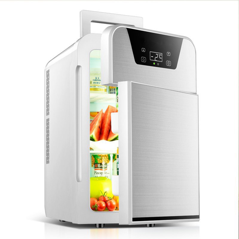 Tủ lạnh 20L 2 chiều nóng lạnh dùng cho gia đình, xe hơi