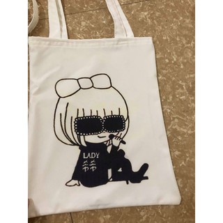 TÚI TOTE CÔ GÁI LADY_TD