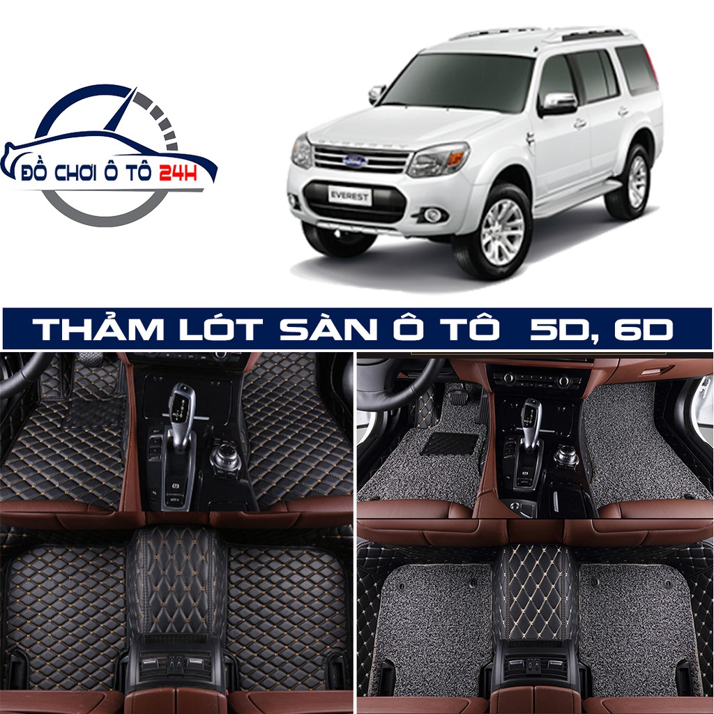 Thảm lót sàn ô tô 5D,6D Ford Everest 2008-2015